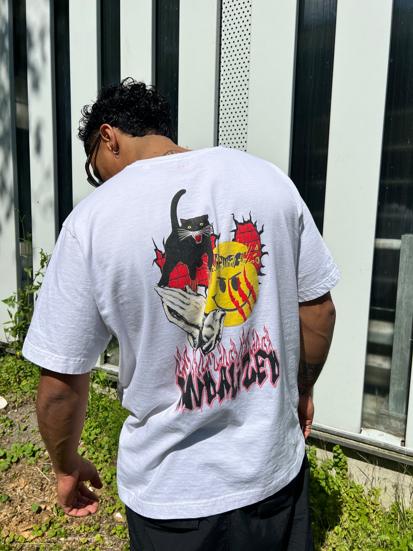 Vandalized T-shirt White