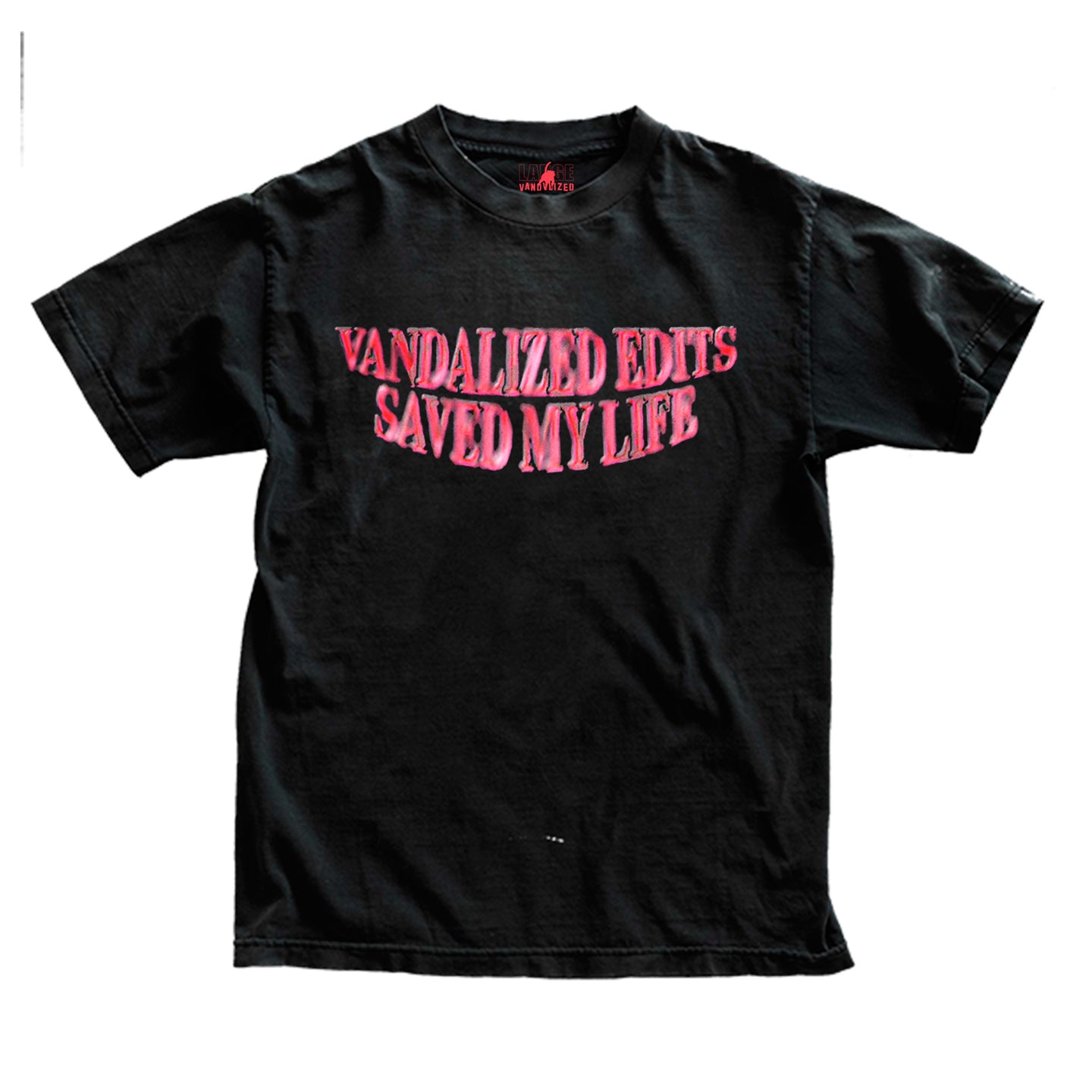 VANDALIZED T-shirt Black