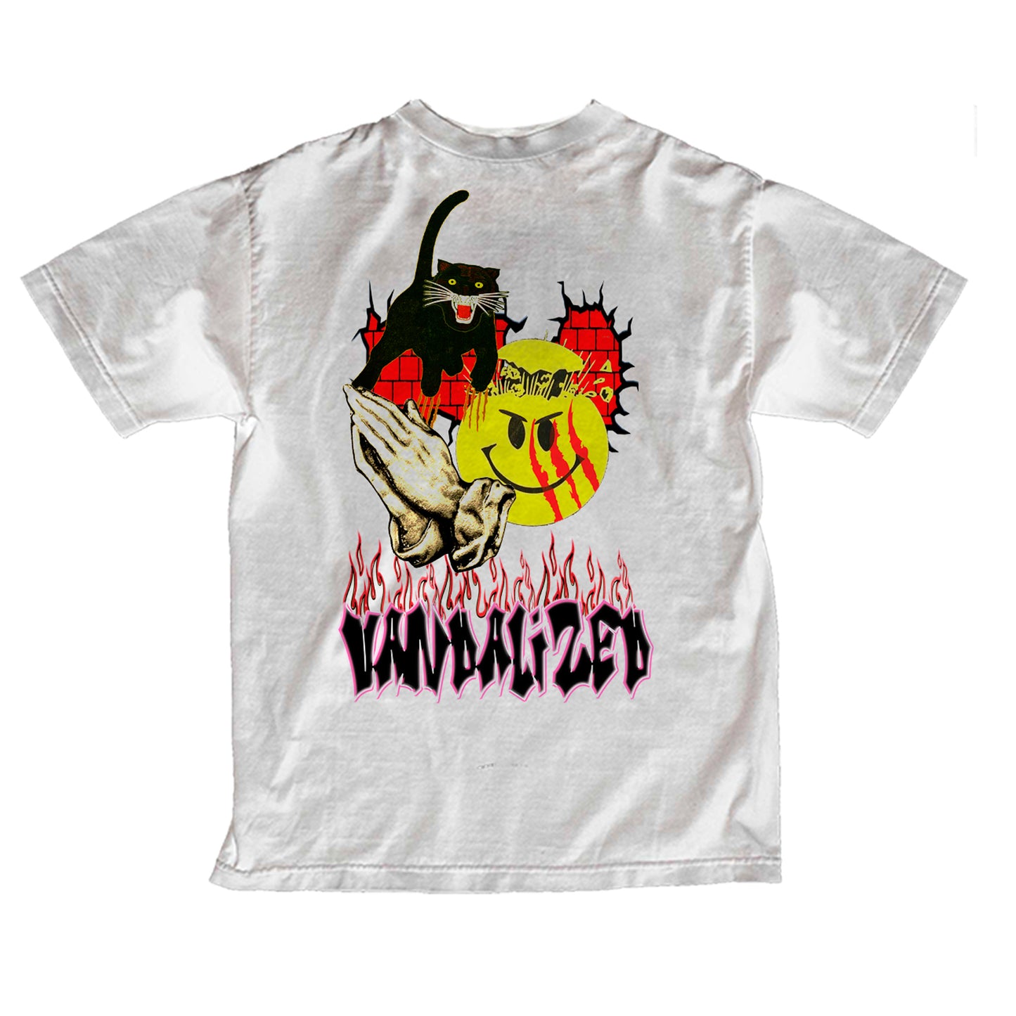 Vandalized T-shirt White